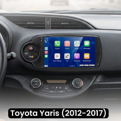 Toyota Yaris 12-17 - 9" radio met Apple CarPlay en Android Auto 