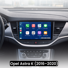 Opel Astra 16-20 - 9" radio met Apple CarPlay en Android Auto 