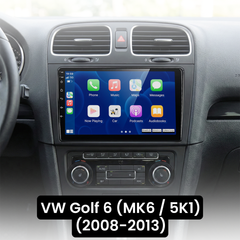 VW Golf 08-13 - 9" radio met Apple CarPlay en Android Auto 
