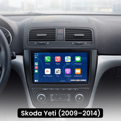 Skoda Yeti 09-14 - 10,1" radio met Apple CarPlay en Android Auto 