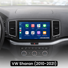 VW Sharan 10-21 - 9" radio met Apple CarPlay en Android Auto 