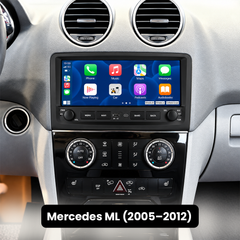Mercedes ML 2005-2012 – 10,26" radio met Apple CarPlay en Android Auto 