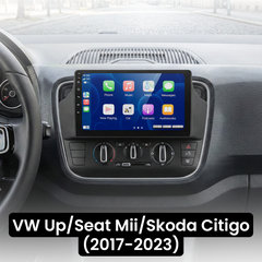 VW Up/Seat Mii/Skoda Citigo 17-23 - 9" radio met Apple CarPlay en Android Auto 