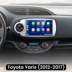 Toyota Yaris 12-17 - 9" radio met Apple CarPlay en Android Auto 