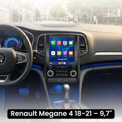 Renault Megane 18-21 - 9,7" radio met Apple CarPlay en Android Auto 