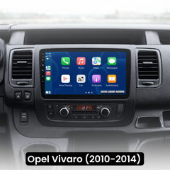 Opel Vivaro/Renault Traffic/Fiat Talento 10-14 - 10,1" radio met Apple CarPlay en Android Auto 