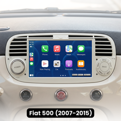 Fiat 500 07-15 - 7" radio met Apple CarPlay en Android Auto 