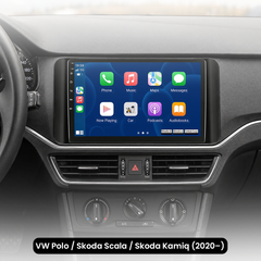 VW Polo/Skoda Scala/Skoda Kamiq 20-25 – 10,1" radio met Apple CarPlay en Android Auto 