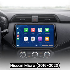 Nissan Micra 16-20 - 10,1" radio met Apple CarPlay en Android Auto 