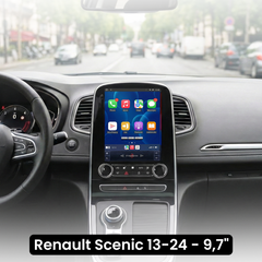 Renault Scenic 13-24 - 9,7" radio met Apple CarPlay en Android Auto 
