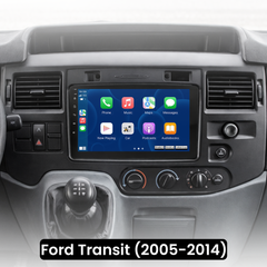 Ford Transit 05-14 - 9" radio met Apple CarPlay en Android Auto 