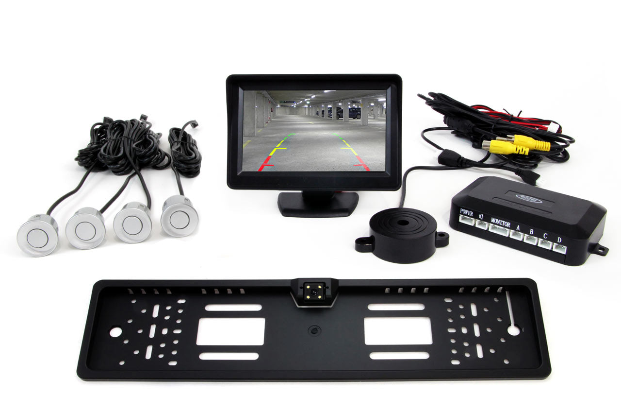 Parkeerhulpsysteem met 4,3 inch TFT-display en CAM-402-camera