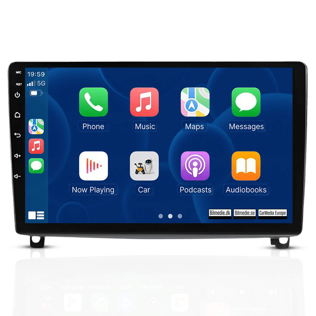 Peugeot 407 2004-2011 – 9” autoradio met draadloze Apple CarPlay & Android Auto 