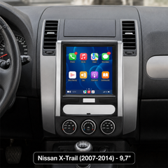 Nissan X-Trail 2007-2014 - 9,7" autoradio met Apple CarPlay en Android Auto 