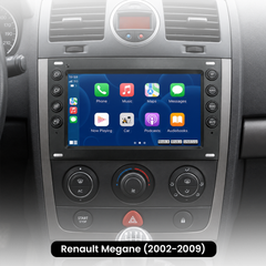 Renault Megane 02-09 - 7" radio met Apple CarPlay en Android Auto 