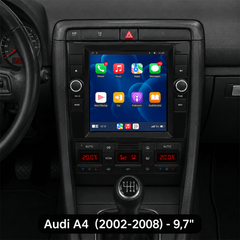 Audi A4 2002-2008 - 9,7" radio met Apple CarPlay en Android Auto 