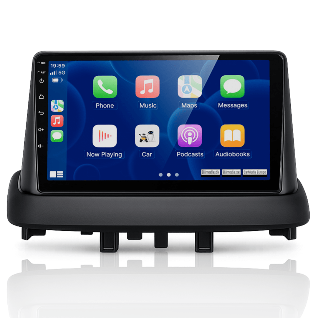 Renault Megane 08-14 - 9" Radio met Apple CarPlay en Android Auto 