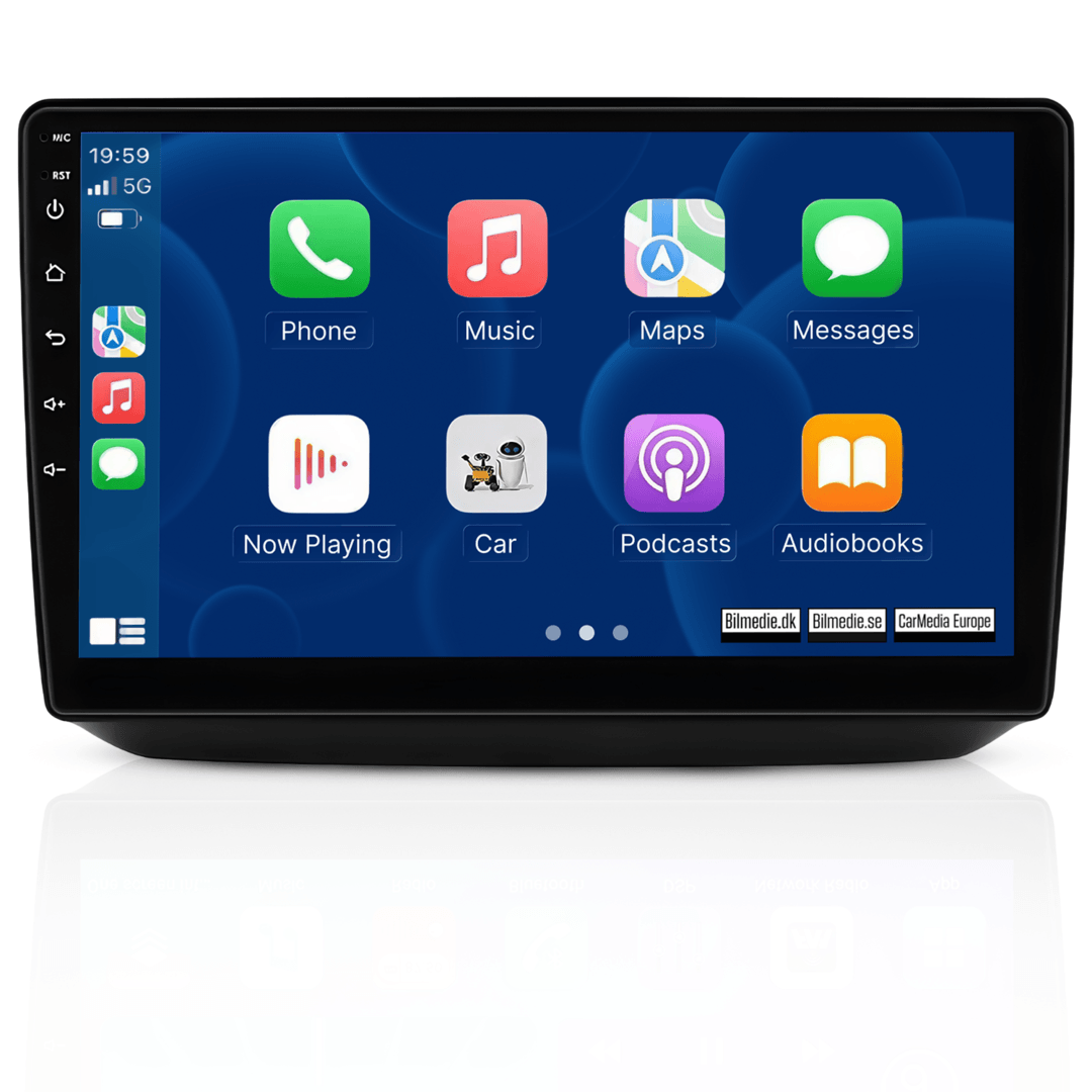 Skoda Fabia 07-14 - 10,1" radio met Apple CarPlay en Android Auto 