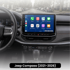 Jeep Compass 2021-2026 - 10,1" radio met Apple CarPlay en Android Auto 