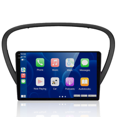 Peugeot 607 04-10 - 9" radio met Apple CarPlay en Android Auto 