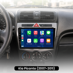 Kia Picanto 07-11 - 9" radio met Apple CarPlay en Android Auto 