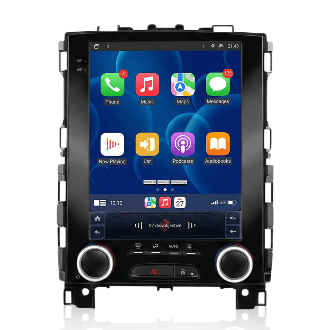 Renault Megane 18-21 - 9,7" radio met Apple CarPlay en Android Auto 