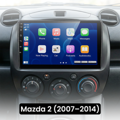 Mazda 2 07-14 - 9" radio met Apple CarPlay en Android Auto 