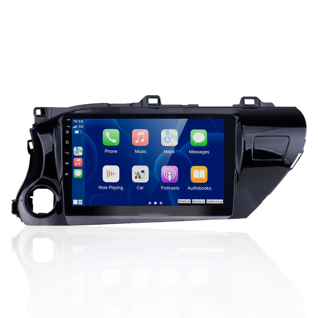Toyota Hilux 15-20 - 9" radio met Apple CarPlay en Android Auto 
