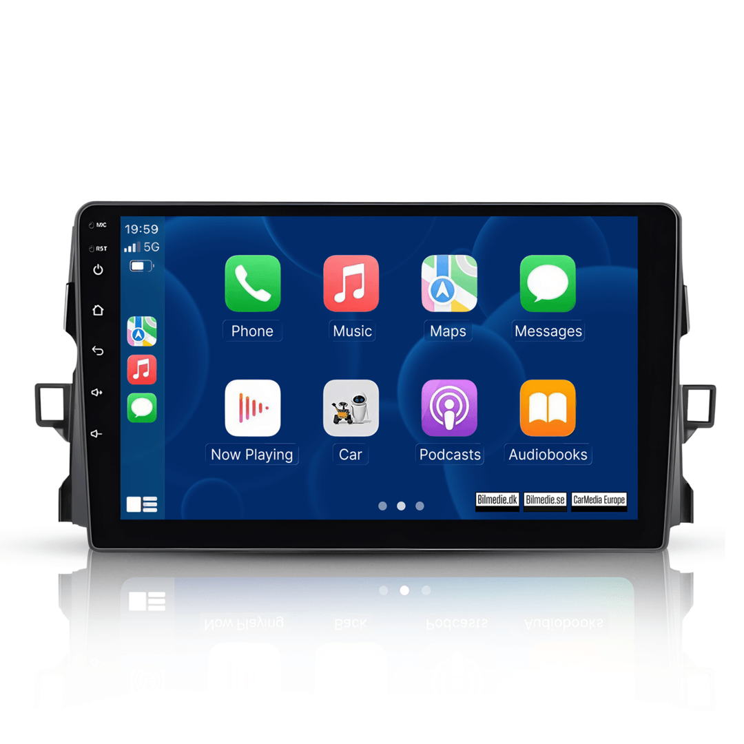Toyota Auris 06-11 - 9" radio met Apple CarPlay en Android Auto 