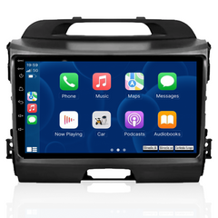 Kia Sportage 10-16 - 9" radio met Apple CarPlay en Android Auto 