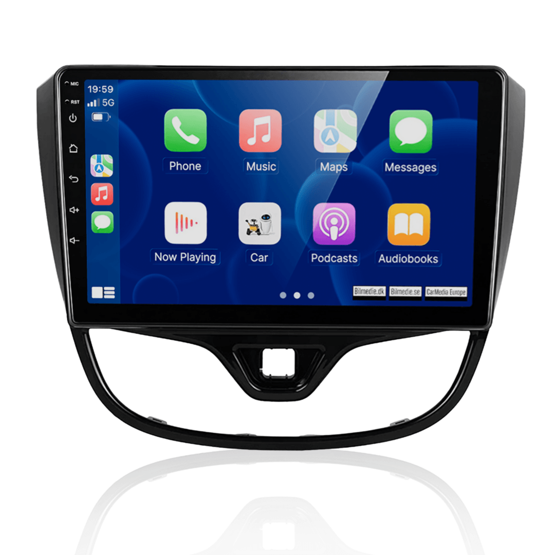 Opel Karl 15-20 - 9/10,1" radio met Apple CarPlay en Android Auto 