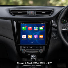Nissan X-Trail 2014-2021 - 9,7" autoradio met Apple CarPlay en Android Auto 