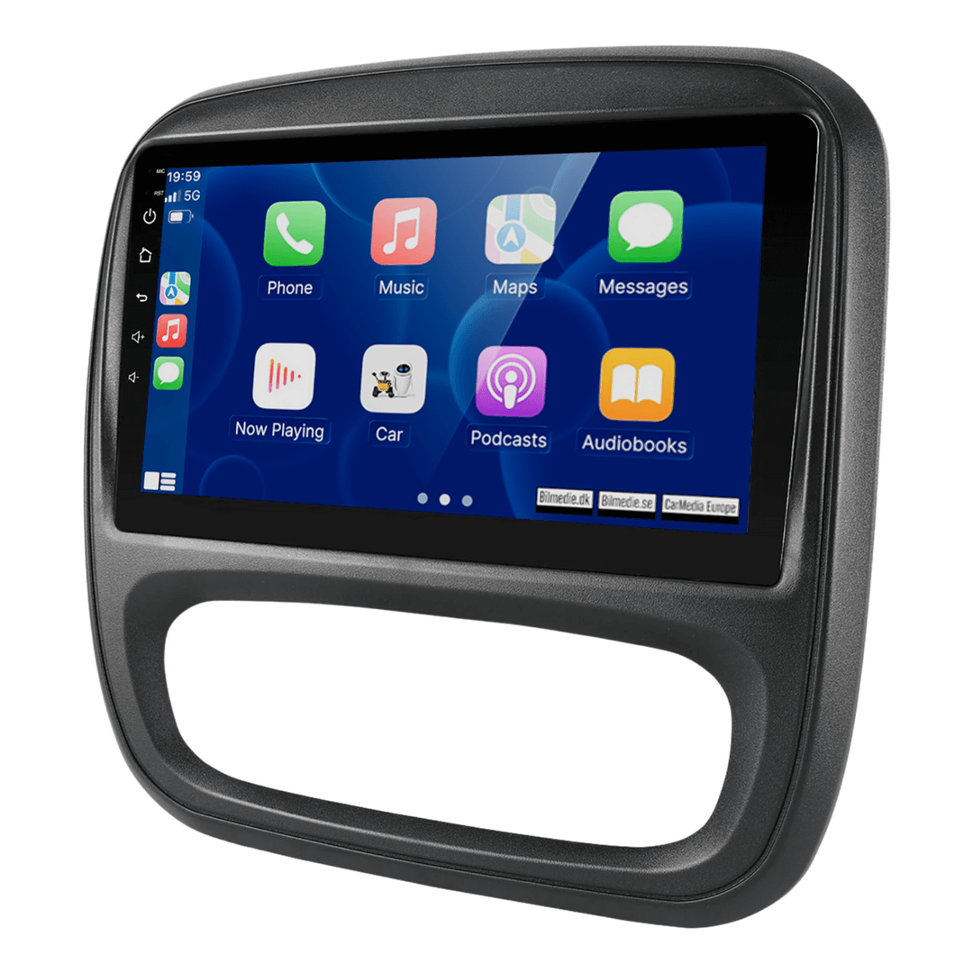 Opel Vivaro/Renault Traffic/Fiat Talento 2014-2021 - 9" autoradio met Apple CarPlay en Android Auto 