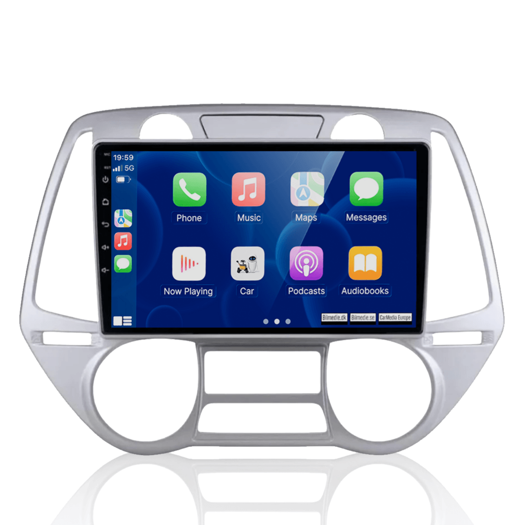 Hyundai I20 08-12 - 9" Radio met Apple CarPlay en Android Auto 