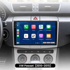VW Passat 10-15 - 9/10,1" radio met Apple CarPlay en Android Auto 