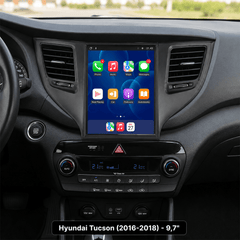 Hyundai Tucson 2016-2018 - 9,7" autoradio met Apple CarPlay en Android Auto 