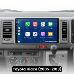 Toyota Hiace 05-18 - 10,1" radio met Apple CarPlay en Android Auto