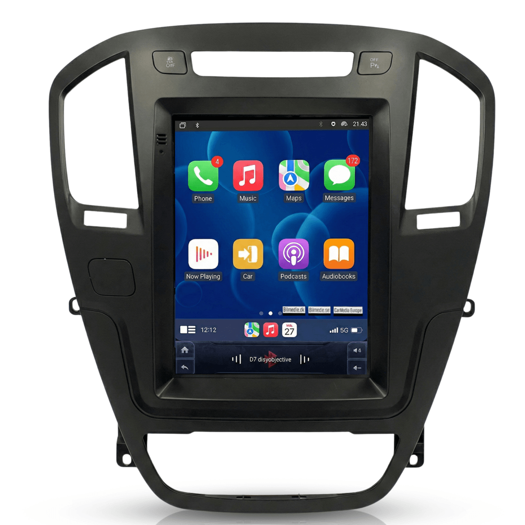 Opel Insignia 08-13 - 9,7" radio met Apple CarPlay en Android Auto 