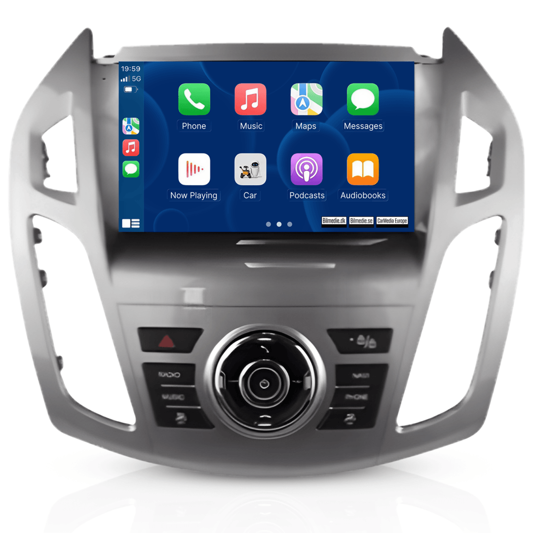 Ford Transit Connect 2013-2018 – 9” radio met draadloze Apple CarPlay & Android Auto 