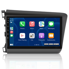 Honda Civic 12-15 - 9" radio met Apple CarPlay en Android Auto 