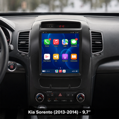 Kia Sorento 2013-2014 radio 9,7" met Apple CarPlay en Android Auto 