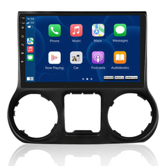 Jeep Wrangler 11-14 – 10,1" radio met draadloze Apple CarPlay en Android Auto 