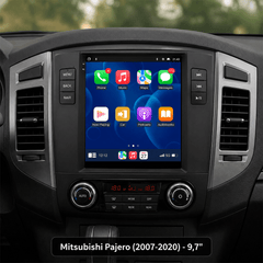 Mitsubishi Pajero 2007-2020 - 9,7" autoradio met Apple CarPlay en Android Auto 
