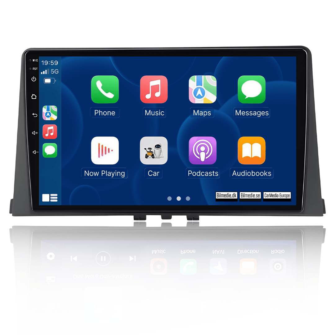 Citroën Berlingo/Peugeot Partner 19-26 - 10,1" radio met Apple CarPlay en Android Auto
