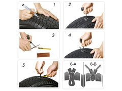 Carmotion bandenreparatieset voor tubeless banden 