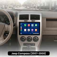 Jeep Compass 2007-2009 - 10,1" radio met Apple CarPlay en Android Auto 