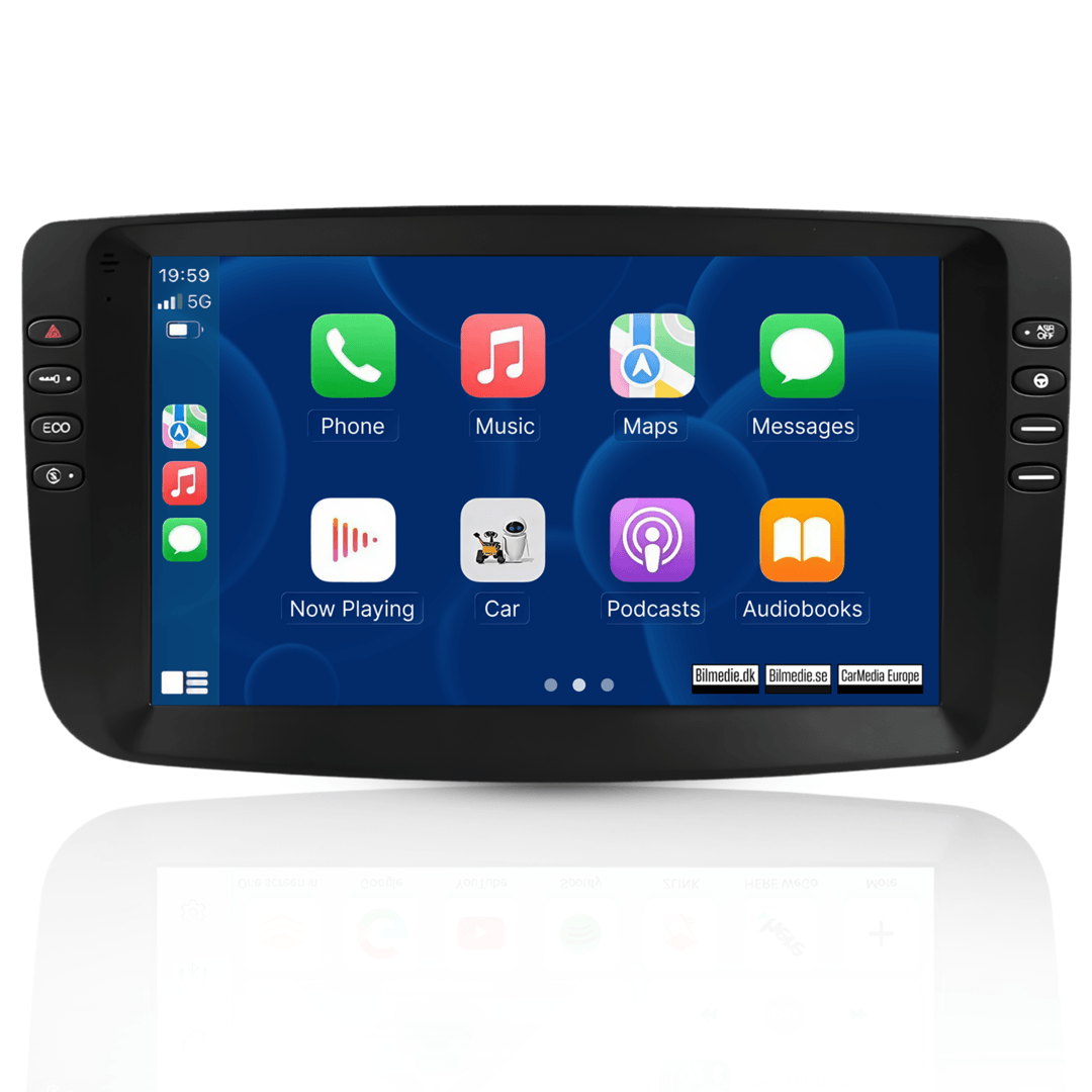 Fiat Linea Punto 12-15 - 9" radio met Apple CarPlay en Android Auto 