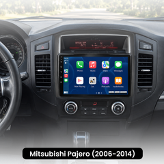 Mitsubishi Pajero 2006-2014 - 9" autoradio met Apple CarPlay en Android Auto 