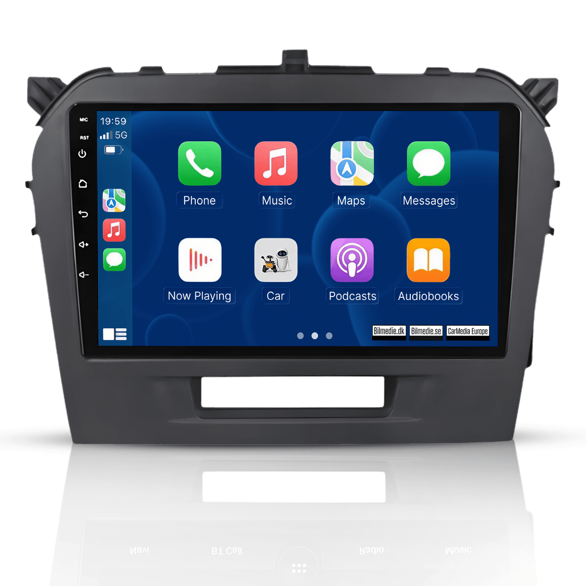 Suzuki Vitara 2014-2018 – 9” autoradio met draadloze Apple CarPlay & Android Auto 