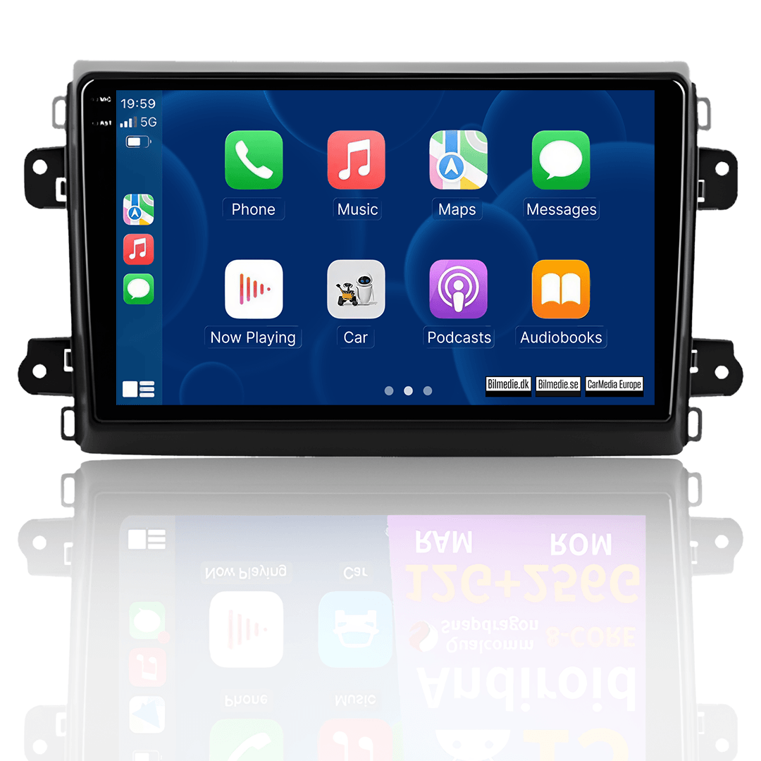 Boxer/Jumper/Ducato 20-25 - 9" radio met Apple CarPlay en Android Auto 